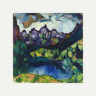 Oberstdorf Landscape (1922) by Konrad Mägi — rolled canvas