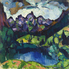 Oberstdorf Landscape (1922) by Konrad Mägi — unframed