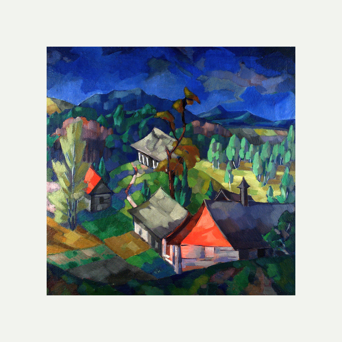 Lake Saadjärv Landscape (1923) by Konrad Mägi — rolled canvas