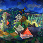 Lake Saadjärv Landscape (1923) by Konrad Mägi — unframed