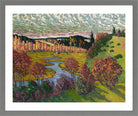 Autumn Landscape (1912) by Konrad Mägi — light grey frame