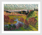 Autumn Landscape (1912) by Konrad Mägi — white frame
