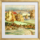 Autumn Landscape (1908–1910) by Konrad Mägi — gold frame