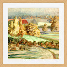 Autumn Landscape (1908–1910) by Konrad Mägi — oak frame