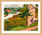 Autumn Landscape (1915–1916) by Konrad Mägi — oak frame