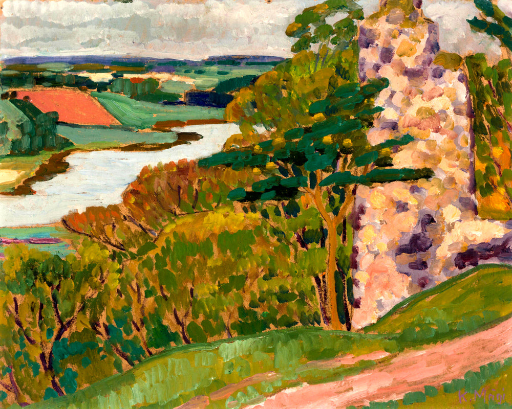 Autumn Landscape (1915–1916) by Konrad Mägi — unframed