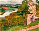Autumn Landscape (1915–1916) by Konrad Mägi — unframed