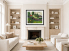 Farm Landscape (1908–1910) by Konrad Mägi — living room roomset