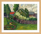 Farm Landscape (1908–1910) by Konrad Mägi — oak frame
