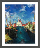 Venice (1922–1923) by Konrad Mägi — dark grey frame