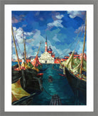 Venice (1922–1923) by Konrad Mägi — light grey frame