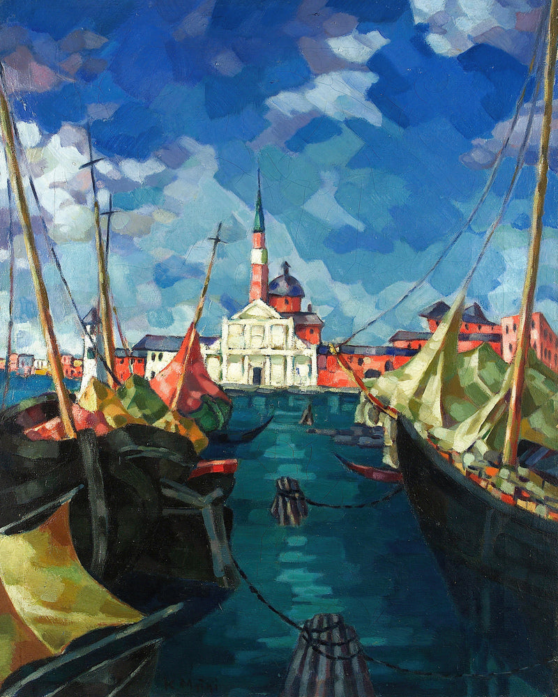 Venice (1922–1923) by Konrad Mägi — unframed