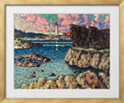 Vilsandi Landscape (1913–1914) by Konrad Mägi — gold frame