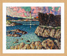 Vilsandi Landscape (1913–1914) by Konrad Mägi — oak frame