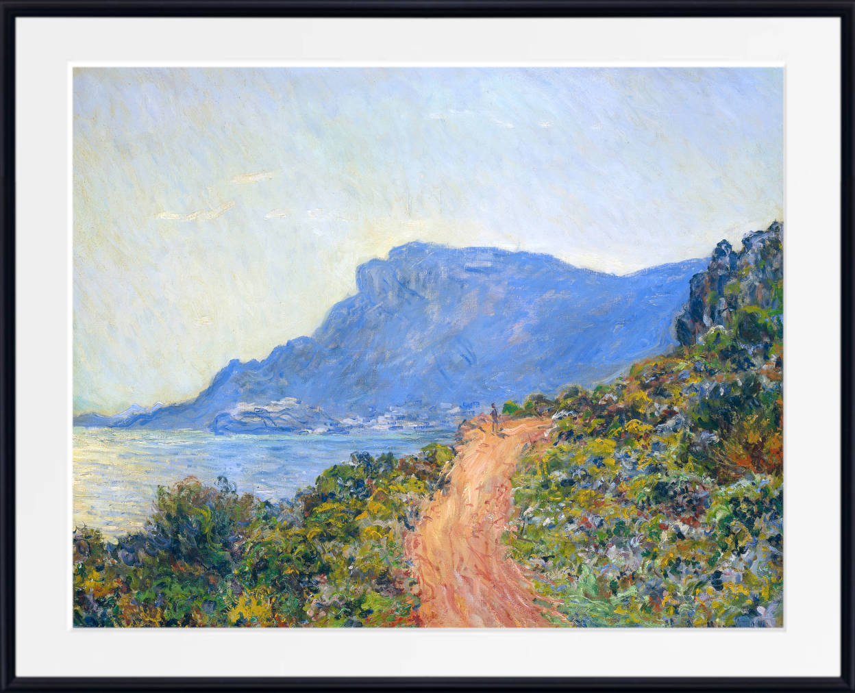 Claude Monet Fine Art Print, La Corniche near Monaco