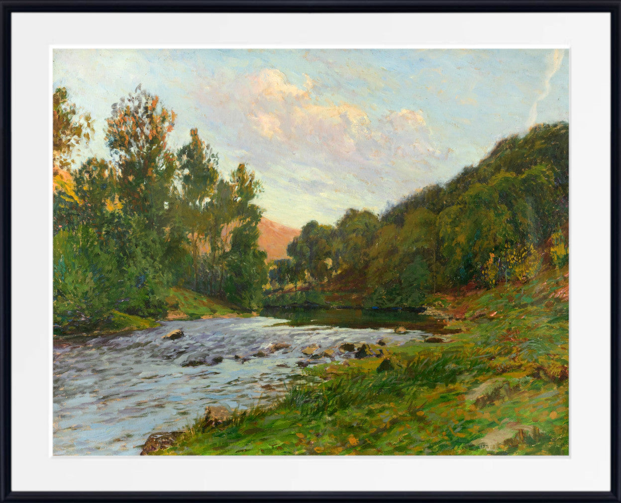 Landscape with a River Paul Madeline Print