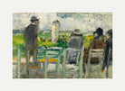 At the Races by Lesser Ury — rolled canvas