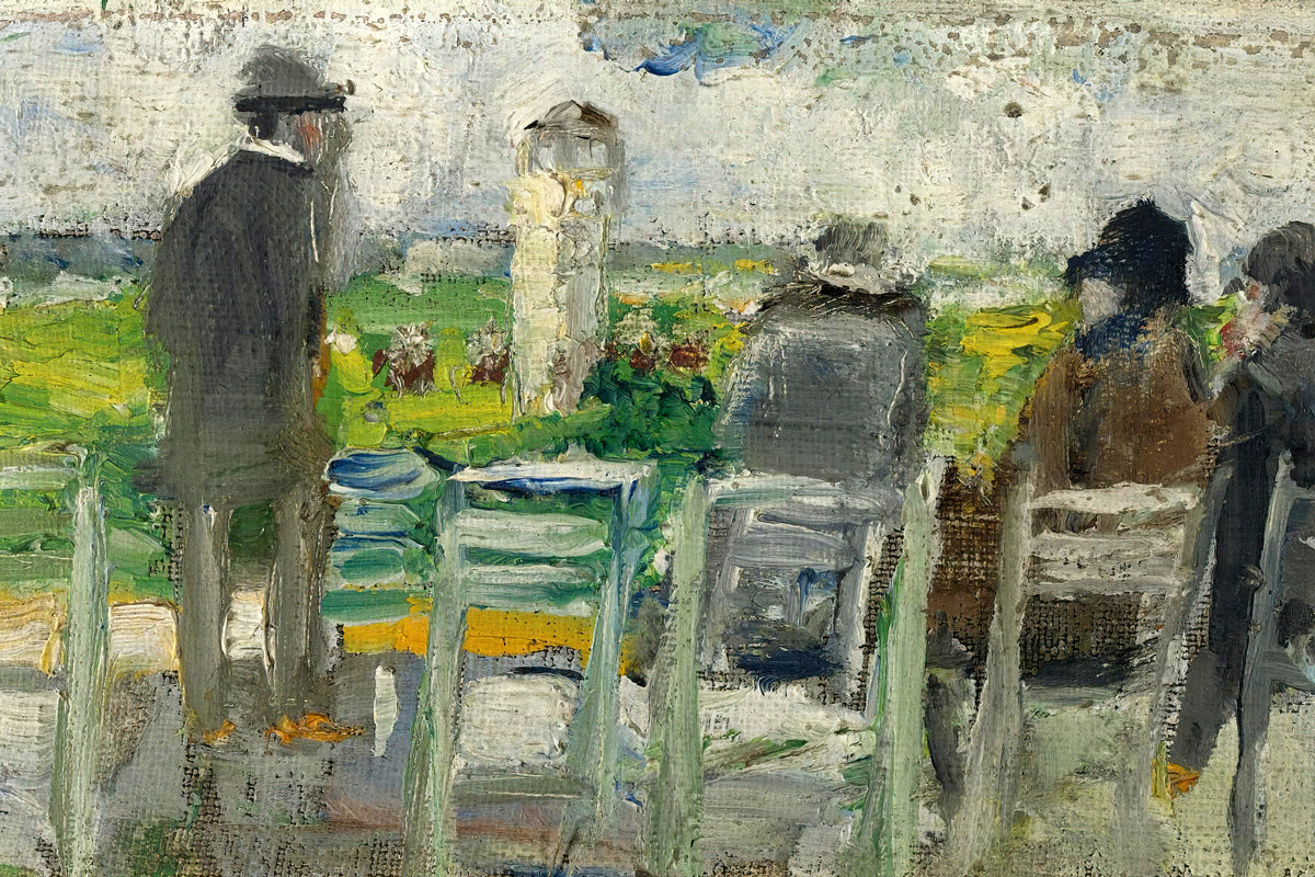 At the Races by Lesser Ury — unframed