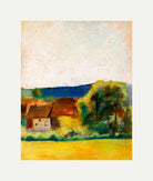 Farmhouses (1900–1910) by Lesser Ury — rolled canvas
