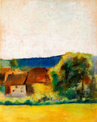 Farmhouses (1900–1910) by Lesser Ury — unframed