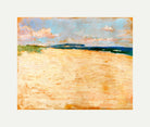 View towards the Chalk Cliffs of Rügen (1894) by Lesser Ury — rolled canvas