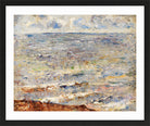 The Sea (1889) by Lesser Ury — black frame
