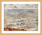 The Sea (1889) by Lesser Ury — oak frame