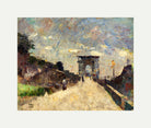 The Arch of Titus, Rome (1890) by Lesser Ury — rolled canvas