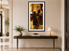 Flemish Tavern (1884) by Lesser Ury — hallway