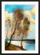 Spring (1903) by Lesser Ury — black frame