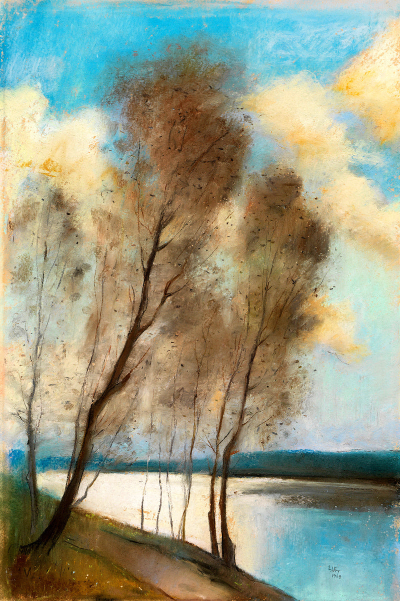 Spring (1903) by Lesser Ury — unframed