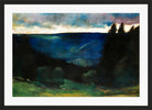 Rainy Atmosphere (before 1903) by Lesser Ury — black frame