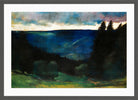 Rainy Atmosphere (before 1903) by Lesser Ury — dark grey frame
