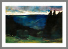 Rainy Atmosphere (before 1903) by Lesser Ury — light grey frame
