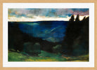 Rainy Atmosphere (before 1903) by Lesser Ury — oak frame