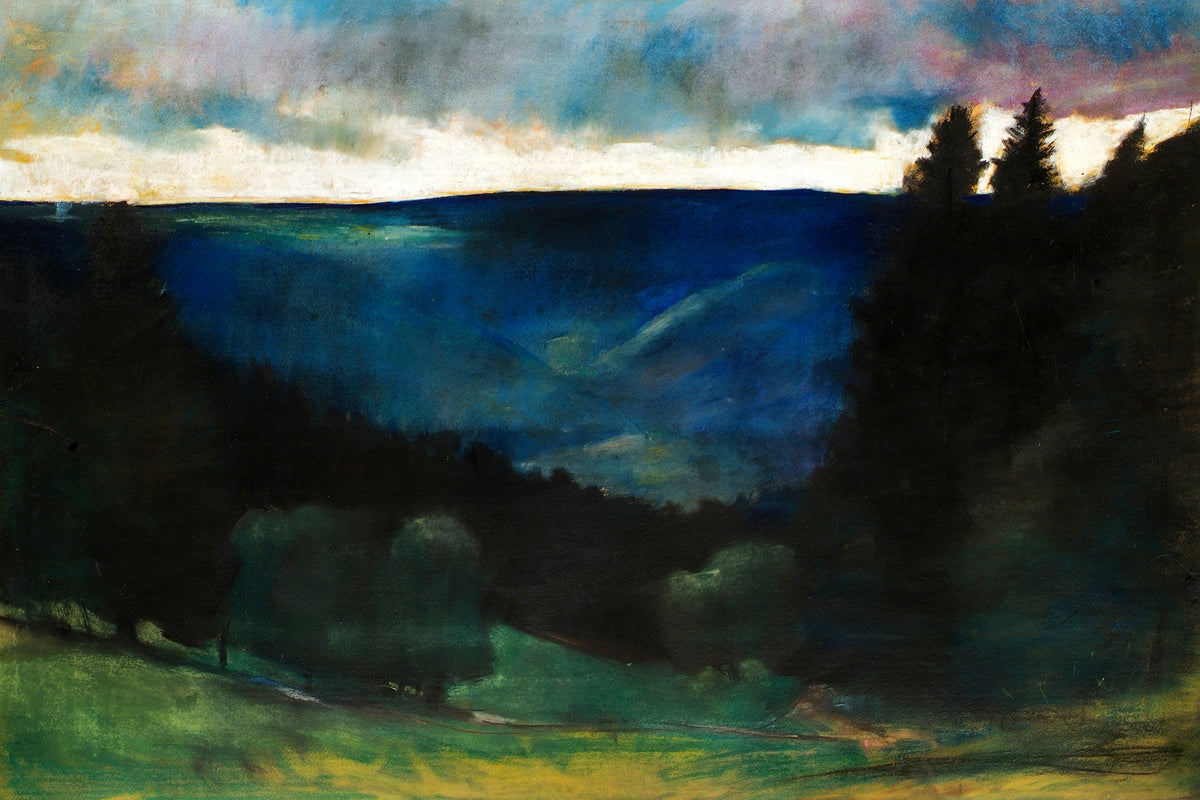 Rainy Atmosphere (before 1903) by Lesser Ury — unframed
