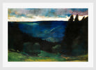 Rainy Atmosphere (before 1903) by Lesser Ury — white frame