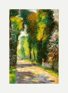 Sunny Park Path (1924) by Lesser Ury — rolled canvas