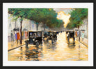 Tiergartenstrasse, Berlin (c. 1925) by Lesser Ury — black frame