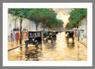 Tiergartenstrasse, Berlin (c. 1925) by Lesser Ury — light grey frame