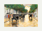 Tiergartenstrasse, Berlin (c. 1925) by Lesser Ury — rolled canvas