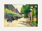 Unter den Linden, Berlin (c. 1925) by Lesser Ury — rolled canvas