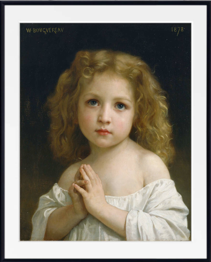 William-Adolphe Bouguereau, Fine Art Print : Little Girl