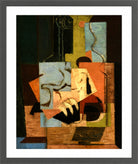 Louis Marcoussis Print, Composition (1919) in a dark grey frame