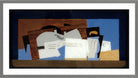 Louis Marcoussis Print, Composition (1921) in a light grey frame