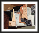 Louis Marcoussis Print, Figures on a Beach (1930) in a black frame