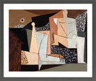 Louis Marcoussis Print, Figures on a Beach (1930) in a dark grey frame