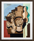 Louis Marcoussis Print, Hyères I (1928) in a brown frame