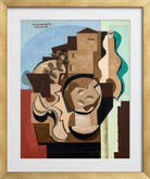 Louis Marcoussis Print, Hyères I (1928) in a gold frame