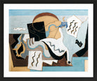 Louis Marcoussis Print, La Colombe Poignardée (1927) in a black frame